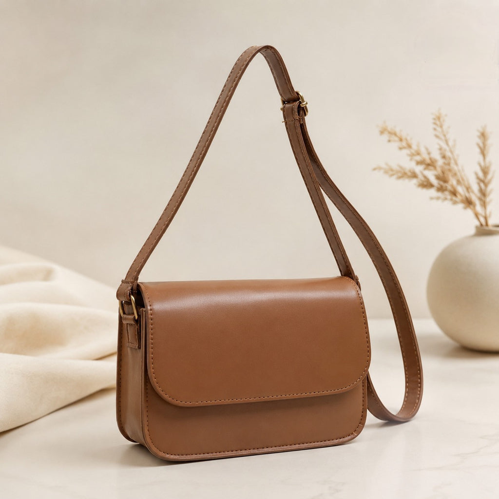 Women's Classic Flap Shoulder Crossbody Bag