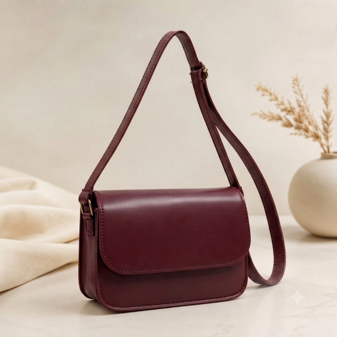Women's Classic Flap Shoulder Crossbody Bag