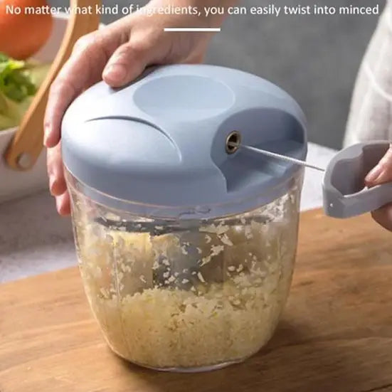 Manual Food Chopper – High Quality Kitchen Tool for Chopping Vegetables, Fruits, Herbs & Other Ingredients